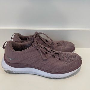 Hoka One One Hupana Knit Jacquard Sneakers, Womens Size 9.5 Used